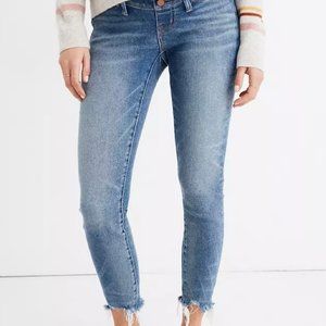 Madewell maternity skinny jeans in Cordova wash adjustable waist size 29